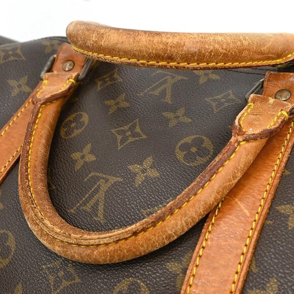 LOUIS VUITTON MONOGRAM KEEPALL BANDOULIERE 60 DUFFLE BAG M41412 VI8901 NQ00810 - Picture 3 of 11